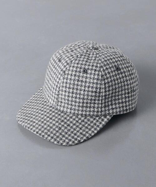 KIJIMA TAKAYUKI ハウンドトゥースチェックキャップ 1 KIJIMA TAKAYUKI ハウンドトゥースチェックキャップ 1 KIJIMA TAKAYUKI