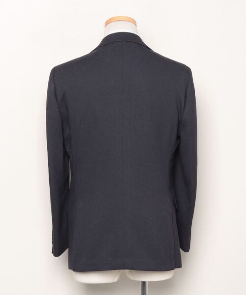 Perfect Suit FActory(パーフェクトスーツファクトリー)の「【上下洗える】WEB限定セットアップスーツ ウールライク バーズアイ ネイビー(スーツセット・メンズ・ネイビー・AB6/A7/Y6/A8/AB8/AB4/AB5/BB4/A6/Y7/Y5/AB7/BB5/BB8/Y4/A5/BB6/A4/Y8/BB7)」の15枚目の写真