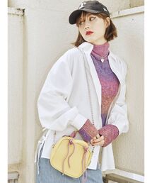 jouetie | サイドリボンロングシャツ(シャツ/ブラウス)