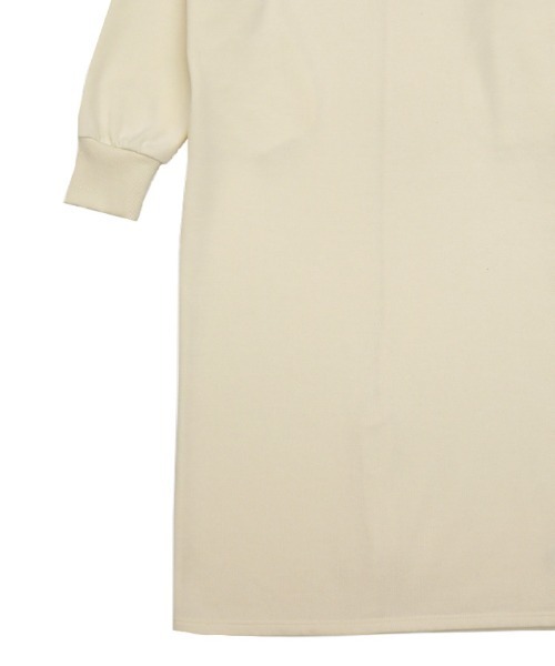 2022 AW 裏起毛ハーフジップワンピース（ワンピース）｜select MOCA