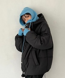 スタンドネック中綿ブルゾン