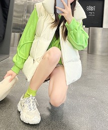 中綿ダウンベスト