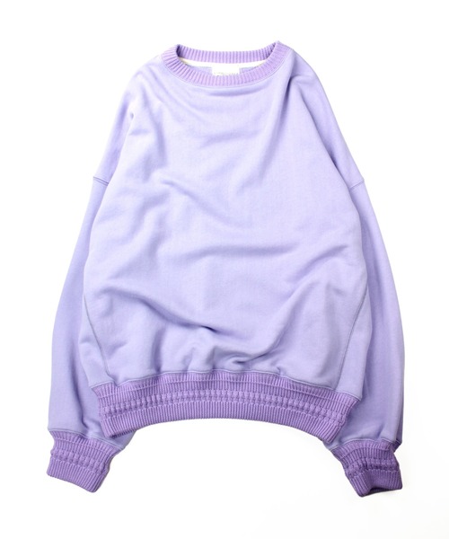 Universal Style Wear(ユニバーサルスタイルウェア)の「Universal Style Wear ビッグ ドルマン クルーネック スウェット(スウェット・メンズ・ブルー系/イエロー系/ライトパープル/オフホワイト・MEDIUM/LARGE/X-LARGE)」の20枚目の写真