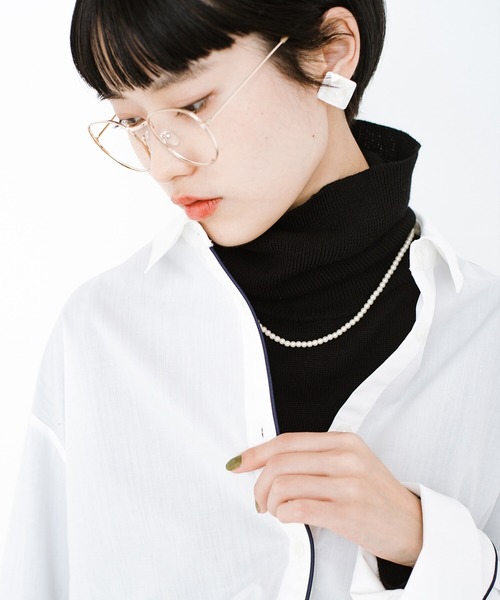 haco!(ハコ)の「光の反射いただきます!首への負担はノーセンキュー TPOに合わせて大小パールを使い分けられるネックレス2本セット(ネックレス・レディース・ホワイト・ONE SIZE)」の15枚目の写真