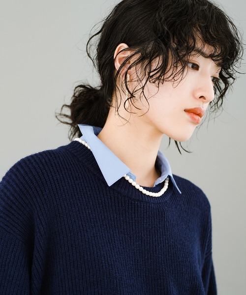 haco!(ハコ)の「光の反射いただきます!首への負担はノーセンキュー TPOに合わせて大小パールを使い分けられるネックレス2本セット(ネックレス・レディース・ホワイト・ONE SIZE)」の8枚目の写真