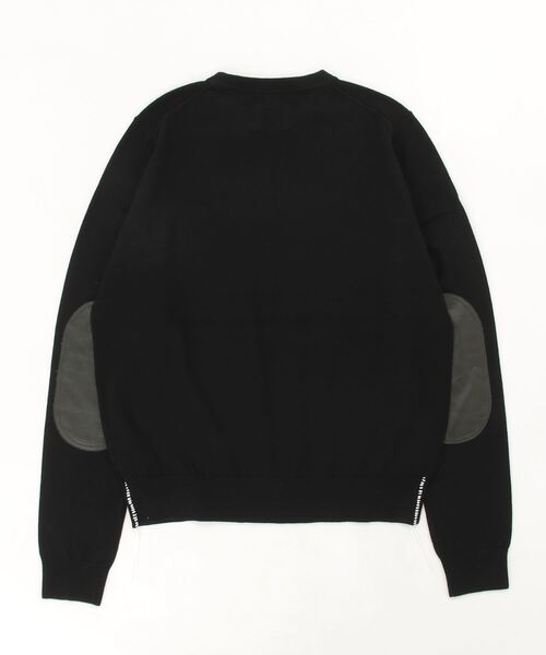 DROIT BELLO（ドロイトベロ）の「DROIT BELLO(ドロイトベロ) フェイクレザーエルボーパッチニット（ニット/セーター・レディース・アイボリー/ブラック・38）」の13枚目の写真