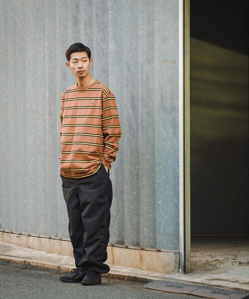 LACOSTE（ラコステ）の「LACOSTE for BEAMS / 別注 ボーダー ロングスリーブ Tシャツ（Tシャツ/カットソー・メンズ・ホワイト系その他/ブラウン系その他/ネイビー系・3/4/1/2/5）」の6枚目の写真