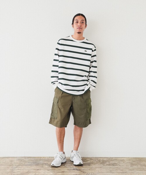 ラコステ beams ボーダー ロングスリーブ Tシャツ ポーカーズ BEAMS BOY（ビームス ボーイ）【別注】LACOSTE / ボーダー