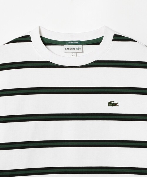 LACOSTE（ラコステ）の「LACOSTE for BEAMS / 別注 ボーダー ロングスリーブ Tシャツ（Tシャツ/カットソー・メンズ・ホワイト系その他/ブラウン系その他/ネイビー系・3/4/1/2/5）」の21枚目の写真