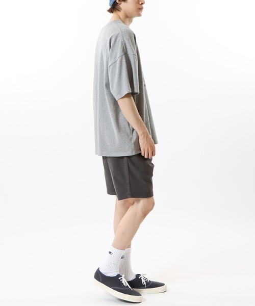 Champion（チャンピオン）の「CHAMPION/チャンピオン ヘビーウェイト/ルーズフィット グラフィックプリント 半袖Tシャツ C3-X308（Tシャツ/カットソー・メンズ・グレー/ホワイト/ネイビー・M/XL/L）」の12枚目の写真