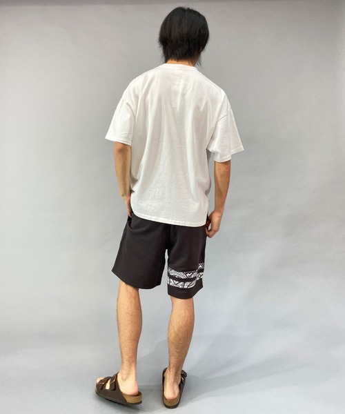 Champion（チャンピオン）の「CHAMPION/チャンピオン ヘビーウェイト/ルーズフィット グラフィックプリント 半袖Tシャツ C3-X308（Tシャツ/カットソー・メンズ・グレー/ホワイト/ネイビー・M/XL/L）」の7枚目の写真