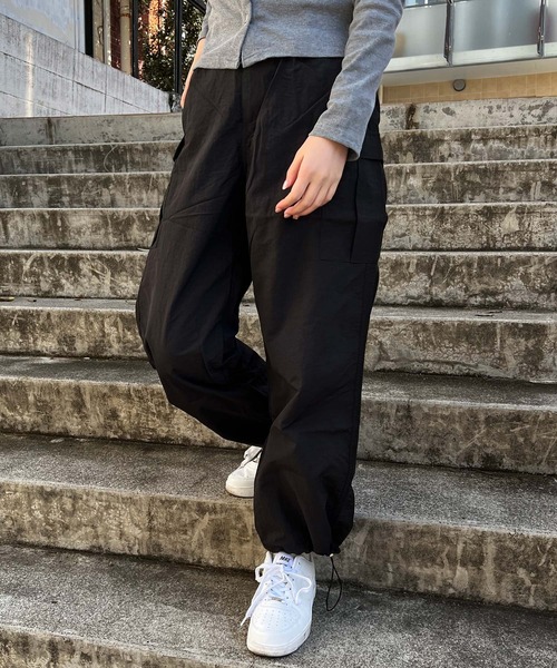 バルーンシルエットハイウエストパンツ/CAVEZA ROSSO カベサロッソ 美