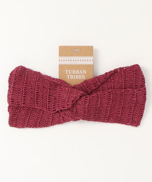 チャイハネ（チャイハネ）の「【チャイハネ】ペパナツイストヘアバンド（ヘアバンド・レディース・カーキ/ブラック/ホワイト/マスタード/ワイン・FREE）」の5枚目の写真