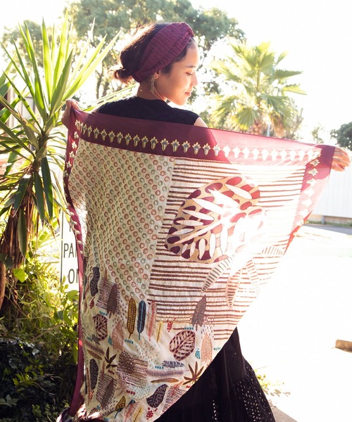 チャイハネ（チャイハネ）の「【チャイハネ】ペパナツイストヘアバンド（ヘアバンド・レディース・カーキ/ブラック/ホワイト/マスタード/ワイン・FREE）」の7枚目の写真