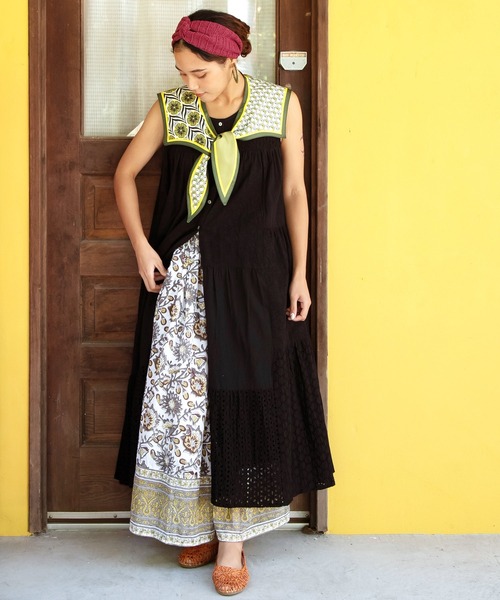 チャイハネ（チャイハネ）の「【チャイハネ】ペパナツイストヘアバンド（ヘアバンド・レディース・カーキ/ブラック/ホワイト/マスタード/ワイン・FREE）」の13枚目の写真