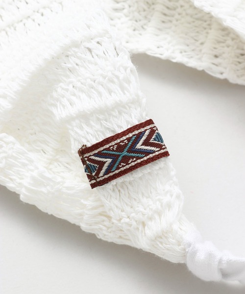 チャイハネ（チャイハネ）の「【チャイハネ】ペパナツイストヘアバンド（ヘアバンド・レディース・カーキ/ブラック/ホワイト/マスタード/ワイン・FREE）」の9枚目の写真