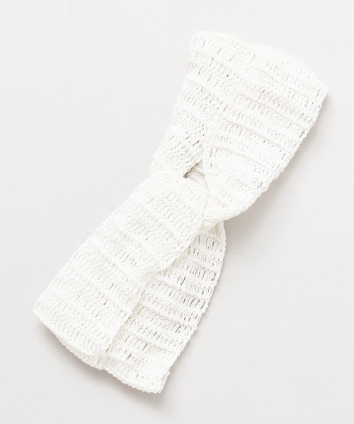 チャイハネ（チャイハネ）の「【チャイハネ】ペパナツイストヘアバンド（ヘアバンド・レディース・カーキ/ブラック/ホワイト/マスタード/ワイン・FREE）」の10枚目の写真