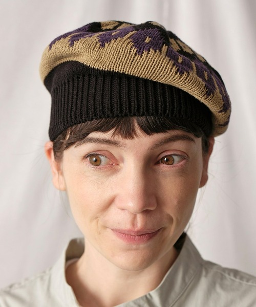 Nine Tailor（ナインテイラー）の「【Nine Tailor】Squill Beret（ハンチング/ベレー帽・メンズ・ブラック/グリーン/マスタード・FREE）」の2枚目の写真