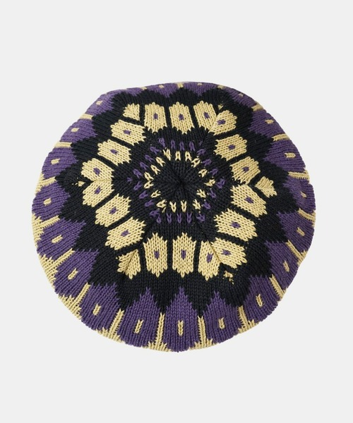 Nine Tailor（ナインテイラー）の「【Nine Tailor】Squill Beret（ハンチング/ベレー帽・メンズ・ブラック/グリーン/マスタード・FREE）」の4枚目の写真