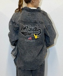 （What it isNt）ART BY MARKGONZALES | 【(What it isNt)】コットンデニムシャツ(シャツ/ブラウス)