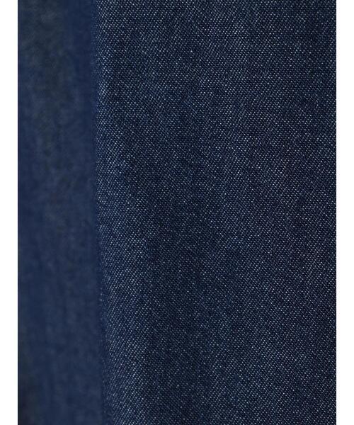 CRAFT STANDARD BOUTIQUE(クラフトスタンダードブティック)の「デニムバンドカラーシャツ(シャツ/ブラウス・メンズ・ライトインディゴブルー/ダークインディゴブルー・M/L)」の6枚目の写真