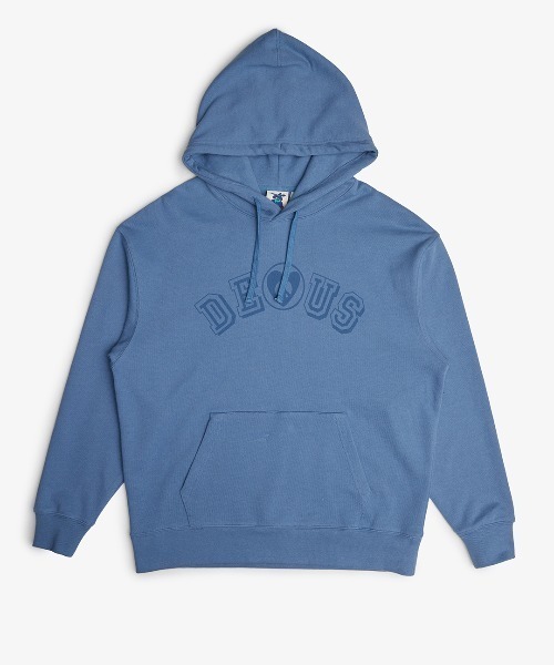 DEUS EX MACHINA（デウスエクスマキナ）の「ACTIVE LISTENING HOODIE（パーカー・メンズ・オフホワイト/ブルー・LARGE/MEDIUM/SMALL）」の7枚目の写真