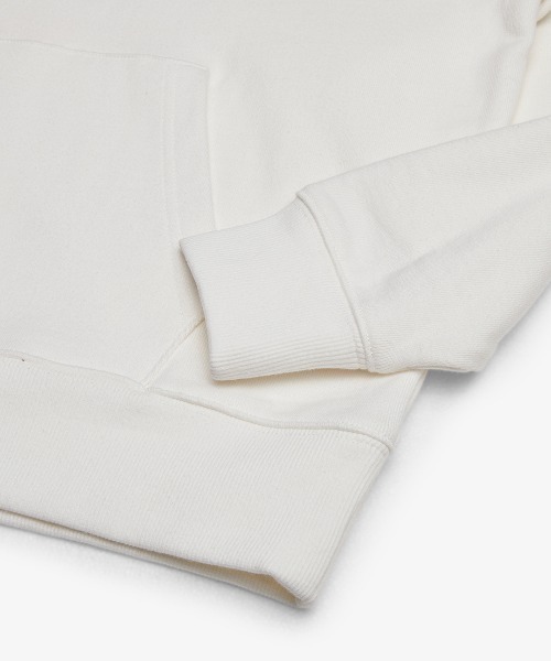 DEUS EX MACHINA（デウスエクスマキナ）の「ACTIVE LISTENING HOODIE（パーカー・メンズ・オフホワイト/ブルー・LARGE/MEDIUM/SMALL）」の11枚目の写真