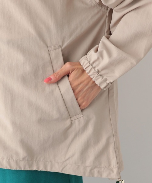 GLOBAL WORK（グローバルワーク）の「エアかるボリュームマンパ/163792（マウンテンパーカー・レディース・ライトベージュ/ピンク/ダークネイビー・FREE）」の12枚目の写真