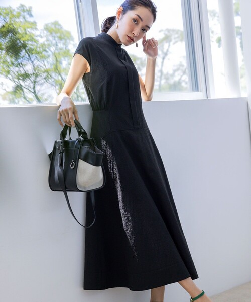 【WEB限定カラー・洗える】サッカーストレッチワンピース