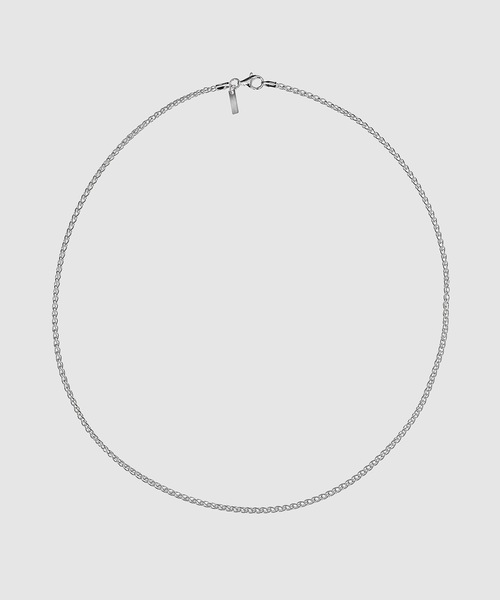 Hatton Labs(ハットンラブス)の「Rope Chain(ネックレス・メンズ・シルバー・20inch/18inch)」の1枚目の写真