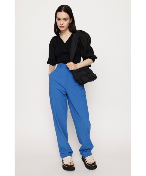 SLY(スライ)の「2WAY DOCKING TOPS2WAY ドッキングトップス シアースリーブ ニットトップス 2WAY 着回し 透け ボリュームスリーブ パフスリーブ(ニット/セーター・レディース・ライトパープル/ブラック/アイボリー・FREE)」の11枚目の写真
