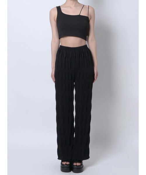 EMODA（エモダ）の「ボックスデザインタンクトップ（タンクトップ・レディース・ホワイト/ブラック/イエロー・FREE）」の20枚目の写真