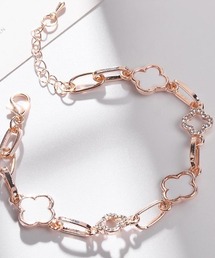 Coo+i（クーイ）の「クローバーデザインブレスレット（ブレスレット）」