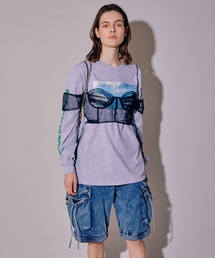 MAISON SPECIAL | SELENAHELIOS/セレナヘリオス PEACEFUL Long Sleeve【MAISON SPECIAL/メゾンスペシャル】(Tシャツ/カットソー)