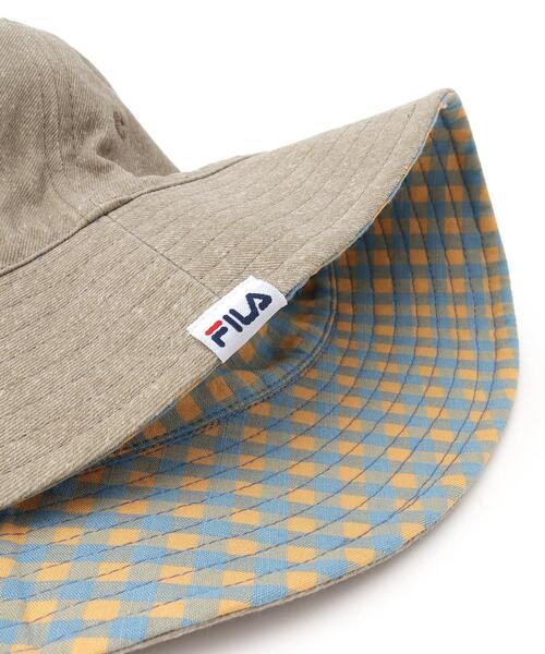 FILA（フィラ）の「【FILA/リバーシブル】バケットハット（ハット・キッズ・ベージュ/ピンク系/アイボリー・00）」の8枚目の写真