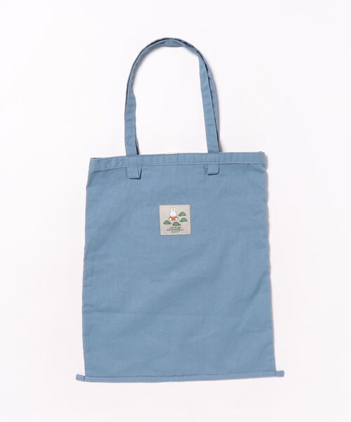 Miffy（ ミッフィー）の「miffy（ミッフィー） コレクターズサック DickBruna（エコバッグ/サブバッグ・レディース・ブルー/ベージュ・ONE SIZE）」の3枚目の写真