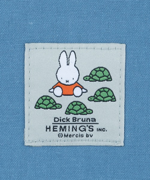 Miffy（ ミッフィー）の「miffy（ミッフィー） コレクターズサック DickBruna（エコバッグ/サブバッグ・レディース・ブルー/ベージュ・ONE SIZE）」の5枚目の写真