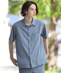 THE SHOP TK  | 【軽量/ストレッチ/シワになりにくい】エアドライ360°ストレッチレギュラーカラーシャツ(シャツ/ブラウス)