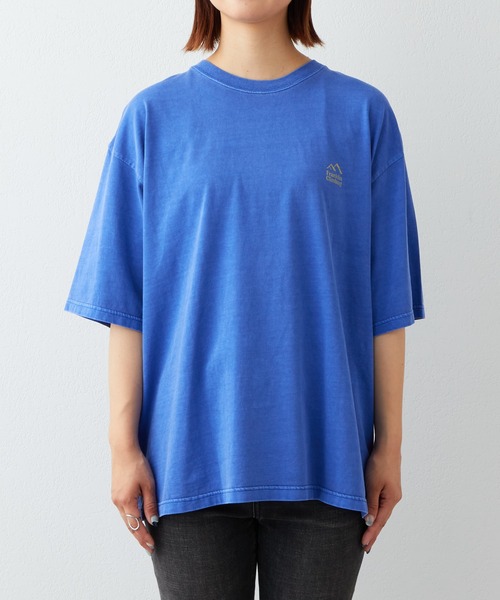 Franklin Climbing（フランクリンクライミング）の「【Franklin Climbing】【LOGO】ヴィンテージグラフィックTee（Tシャツ/カットソー・レディース・チャコールグレー/オフホワイト/ブルー・MEDIUM/LARGE）」の22枚目の写真