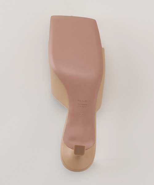 VERMEIL par iena（ヴェルメイユパーイエナ）の「【PELLICO/ペリーコ】ミュール（サンダル・レディース・ブラック/ベージュ・36/37/38）」の13枚目の写真