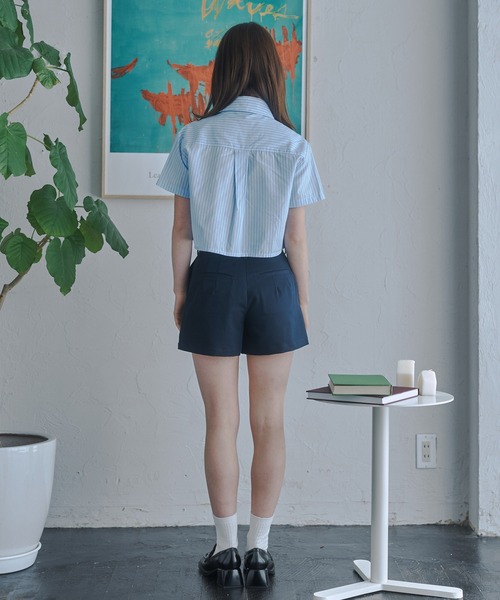 ホワイト ハイウエスト ショートパンツ 楽天市場】【今売れてます】 ハイウエスト ショートパンツ