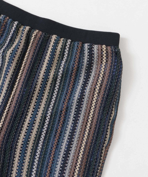 ITEMS URBANRESEARCH（アイテムズ アーバンリサーチ）の「カラーレースパンツ（その他パンツ・レディース・ブラック/ベージュ/グリーン系その他/ブルー系その他・FREE）」の7枚目の写真