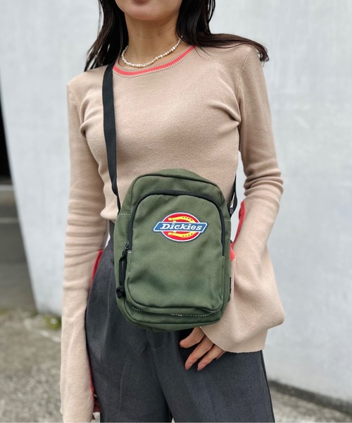 Dickies(ディッキーズ)の「Dickies / ディッキーズ / DK DER ICON MINI SHOULDER / 18490200(ショルダーバッグ・レディース・ベージュ/ピンク/グリーン/ブルー/オレンジ/ブラック・FREE)」の3枚目の写真