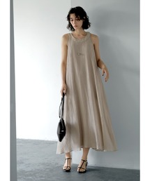 STYLE DELI（スタイルデリ）の「シアーサッカーロングワンピース（ワンピース）」