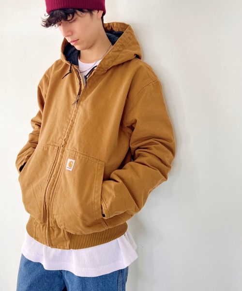 Carhartt(カーハート) / ヴィンテージライク フーデッドブルゾン セール】Carhartt(カーハート) /ヴィンテージライク フーデッド