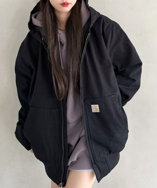 Carhartt ブラック ルーズフィット ジャケット L 楽天市場】【アウトレット(不良箇所あり)】カーハート Carhartt
