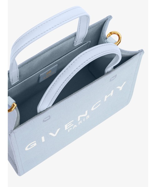 GIVENCHY（ジバンシイ）の「G-Tote ミニ キャンバス（トートバッグ・レディース・カーキ/ブルー系・FREE）」の4枚目の写真