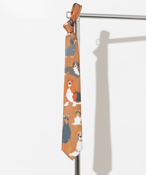 Quit Running（クイトランニング）の「とろみネクタイ 犬 総柄 デザイン（ネクタイ・メンズ・その他1/その他2/その他3/その他4/その他5/その他6/その他7/その他8/その他9・FREE）」の6枚目の写真