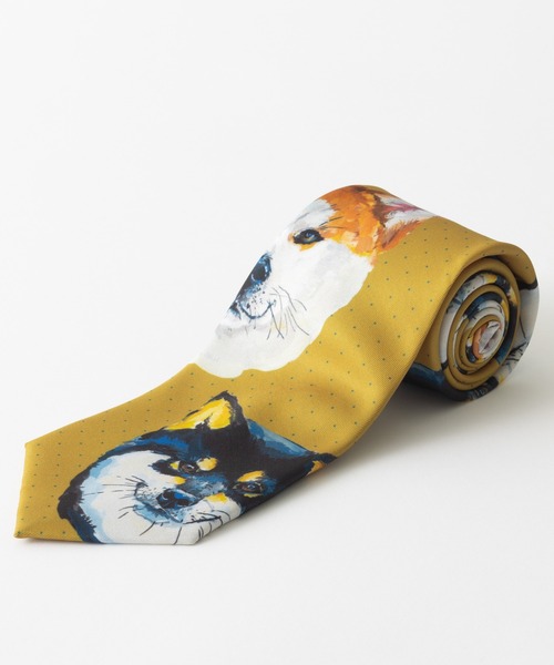 Quit Running（クイトランニング）の「とろみネクタイ 犬 総柄 デザイン（ネクタイ・メンズ・その他1/その他2/その他3/その他4/その他5/その他6/その他7/その他8/その他9・FREE）」の15枚目の写真