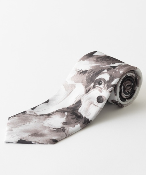 Quit Running（クイトランニング）の「とろみネクタイ 犬 総柄 デザイン（ネクタイ・メンズ・その他1/その他2/その他3/その他4/その他5/その他6/その他7/その他8/その他9・FREE）」の12枚目の写真